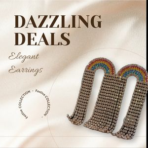 Elegant Festive Earrings