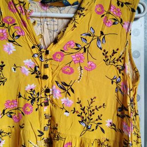 Yellow Kurti