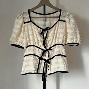 *Sale* Pinterest Korean Bow Top