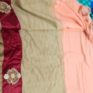 Net Work Saree