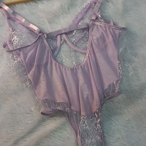 Beautiful Lilac Corset Like Bodysuit