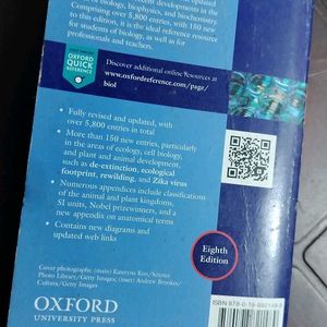 Oxford Biology Dictionary