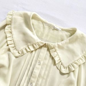 Peter Pan Collar Pinterest Kdrama Beige Top