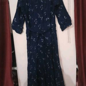 Navy Blue Gown