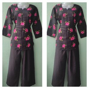 Kurti Palazo suit Black 150₹ Only