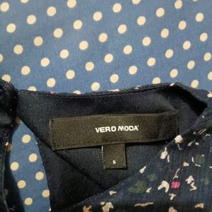 Vero Moda Navy Blue Top