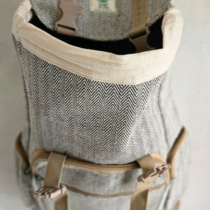 Grey Rucksack For Travelling