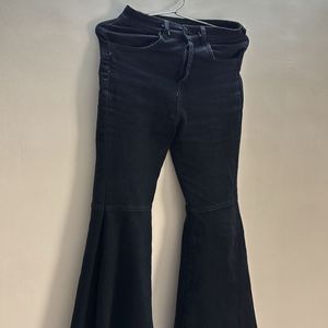 Black Flared Jeans