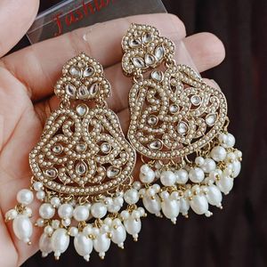 Beautiful Pakistani work earrings premium quality