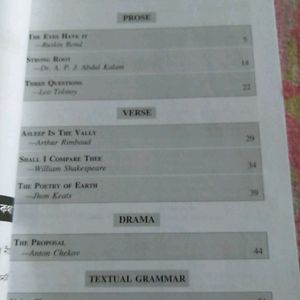 H. S English Exam Guide Book