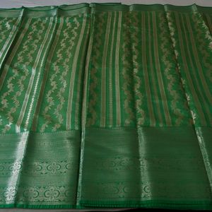 Banarasi Pure Organza Silk Saree 🌼