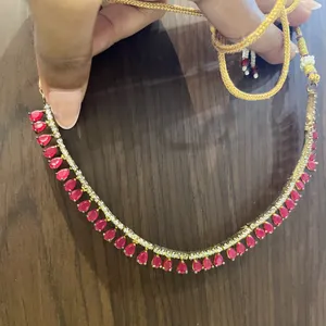 Necklace with earrings