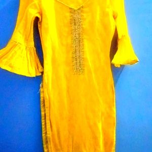 Yellow Kurti