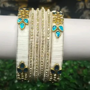 Silk Thread Bangles 🧵🦋