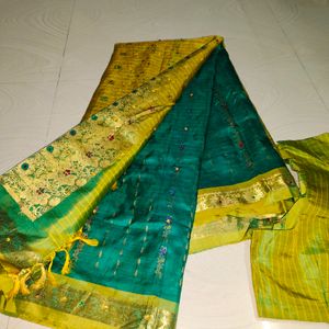 Pure Kanchi Pattu Saree