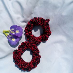 Wool Scrunchies (Pack Of 2)