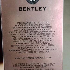 Original Bentley Perfume