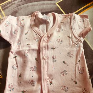 New Born Baby Shirt With Socks