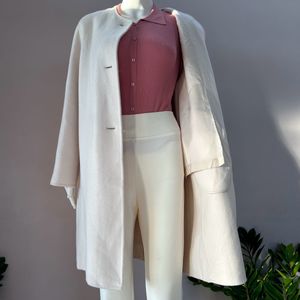 White Premium Overcoat