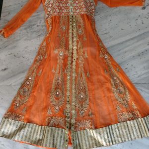 5 Piece Diwani Mastani Gown Suit