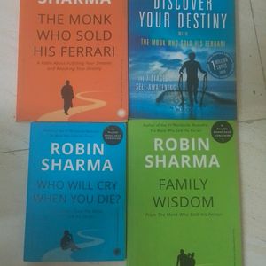 Robin Sharma Set Of 4 Books