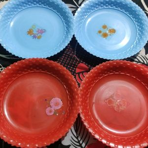 10 Used Plastic Plate