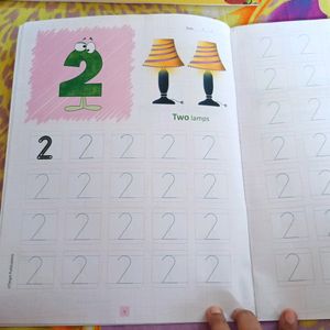 KIDS NEW STROKE AND NUMBER TRACING BOOK