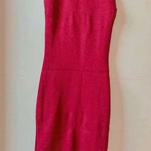 Maroon Bodycon Onepiece