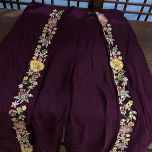 Kaftan Co-ord Set With Belt