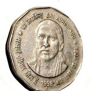 Rs2 Sri Aurobindo Coin