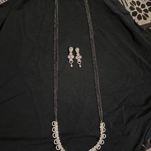 2 in 1 silver ad mangalsutra