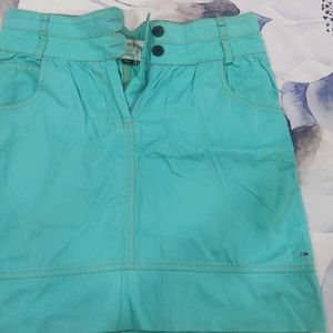 Sea Green Skirt