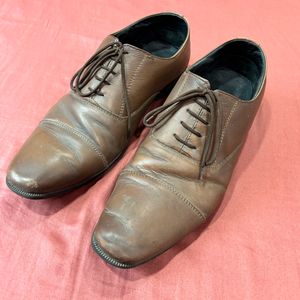 Mens Brown Colour Formal Shoes