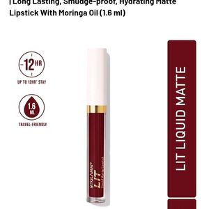 🆕Myglamm LIT  Liquid Matte Lipstick- Kittenfish