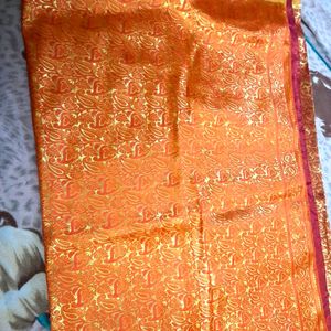 Kanchi Pattu Saree With Blouse