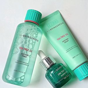 {K-beauty} Bring Green Toner, Serum, Cream