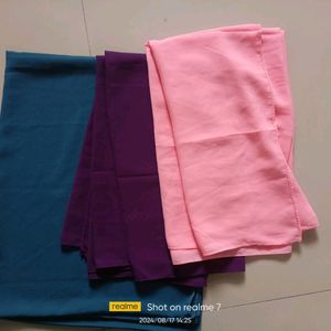 Ciffon Hijabs Combo Set Of 3