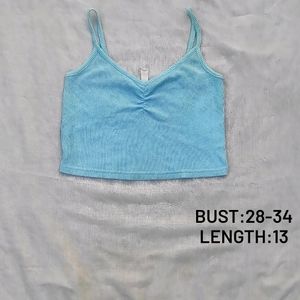 Cute Baby Blue Cami Top