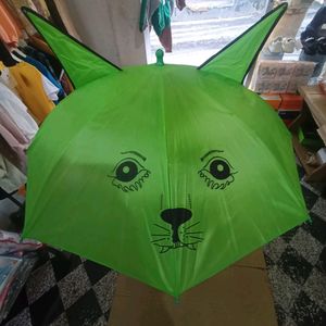 Green Umbrella For KIDS