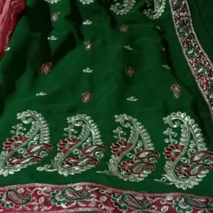 Silk Saree & Blouse -34 Size