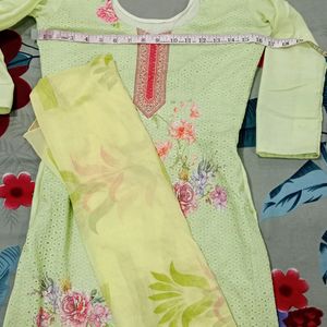 Kurti Salwar And Dupatta Set