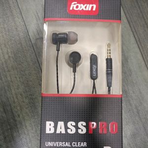 FOXIN BASSPRO EARPHONE P1