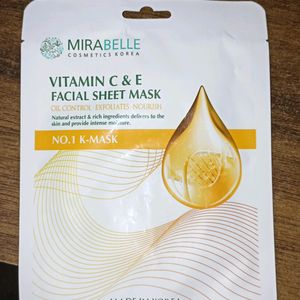 Mirabelle Vitc Sheet Mask