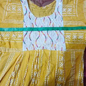 Yellow Kurti