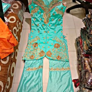 Party Wear Dress With Shalwar Dupta