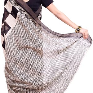 Handmade Chanderi Silk Saree