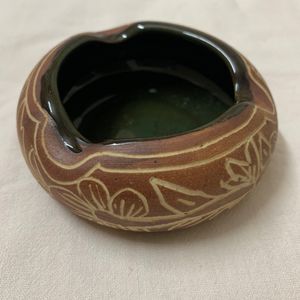 🆕Ceramic Brown Smoking Ashtray