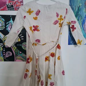 Anouk Dress with Butterfly Print