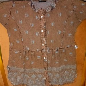 Girls Brown Colour Top 💗