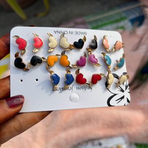 Heart Studs